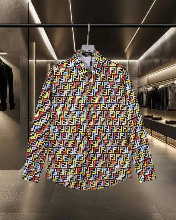 Picture of Fendi Shirt Long _SKUFendiM-2XLhgntx0126211